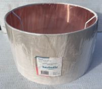 Pair of HouseBeautiful Samet 45cm Velvet Drum Shades - Ref: KSH - CL963 - NO VAT ON THE HAMMER -