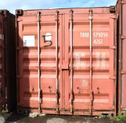 1 x 40ft Industrial Shipping / Storage Container - Ref: FF318 (Unit 5)