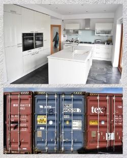 40ft Shipping / Storage Containers and a Siematic Fitted Kitchen