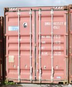 1 x 40ft Industrial High Cube Shipping / Storage Container - Ref: FF317 (Unit 6)