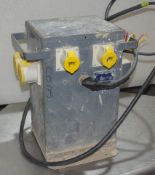 1 x Industrial heavy Duty 110v Transformer - Ref: DS7579 ALT - CL011 - Location: Altrincham WA14