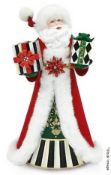 1 x Mackenzie Childs Magic Santa Luxury Handpainted 16
