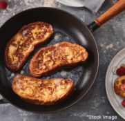1 x STAUB Vintage-Style Cast Iron Enamelled Frying Pan (28cm) - Original Price £159.00 - Ref: