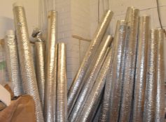 Approx 20 x Insulated PVC Pipes - Dimensions: L200 x D10 cms - Ref: BK410