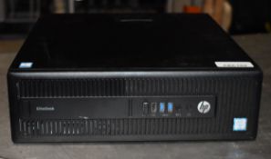 1 x HP ProDesk Small Form Factor 800 G2 Desktop PC With Intel i5 Processor and Ram - Ref: CEC102 -