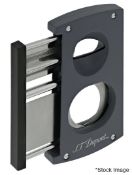 1 x ST Dupont Luxury Double Cigar Cutter in Black - Original Price £140.00 - Ref: 6503334/HCU204/