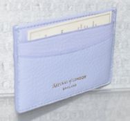 1 x ASPINAL OF LONDON Luxury Leather Slim Card Holder in Lilac - Original Price £70.00 - Unused