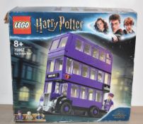 1 x Harry Potter LEGO 75957 The Knight Bus Lego Set with Two Mini Figures