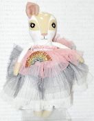 1 x THICKET & THIMBLE Rainbow Fenella Fawn Luxury Handmade Decorative Soft Doll, 46cm - RRP £135.00