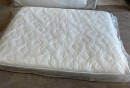 1 x ASPIRE Cool Diamond Quilted Double Mattress - Ref: MATT2 - CL956 - NO VAT ON THE HAMMER -