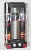 1 x COLE & MASON 'Penrose' Electronic 21cm Salt and Pepper Mill - Original Price £39.99 - New/Unused