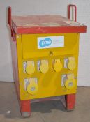 1 x 6-Socket 10KVa 110v Transformer - Ref: DS7580 ALT - CL011 - Location: Altrincham WA14