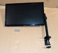 1 x AOC Q2778VQE Monitor with Stand - Ref: CEC147/P2 - CL971 - Location: Altrincham WA14