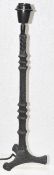 1 x 'Rima' Sculptural Metal Lamp Base in Black - Ex-Display - Ref: OKA326/WH2 - CL923 -