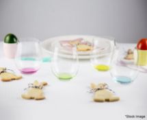 Set of 4 x RIEDEL 'Happy' Premium Coloured Glass Tumblers - Original Price £75.00 - Ref: 6735745/