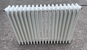 1 x ZEHNDER Traditional Tubular 4 Column Horizontal Radiator in White - Original Value £1,195 - Ref: