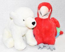 2 x Assorted KEEL Branded Premuium Plush Soft Toys - Unused With Tags *Read Condition Report*
