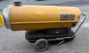 1 x MASTER MCS BV290DV 81kW Indirect Oil Fired Space Heater - 276,300 BTU - Ref: NA - CL011 -