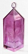 1 x KARTELL / FABIO NOVEMBRE Wireles Lantern in Purple - Original Price £200.00 - Ex-display