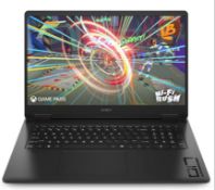 1 x HP Omen 17 Gaming Laptop - AMD Ryzen 9 Processor, 32GB DDR5, 1TB SSD, GeForce RTX4060 RRP £1,500
