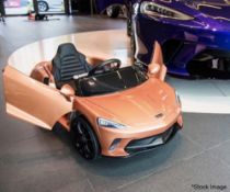 1 x RICO Official McLaren GT Kids Electric Ride-On Car in Copper, 12V-10A - Original Price £327.95