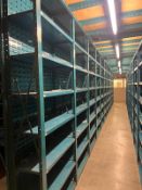 Approximately 150m of 2.3m Tall Racking / Shelving - CL417 - Location: London SE20 Video shows a