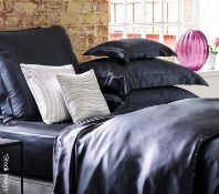 1 x GINGERLILY LONDON Luxury Black Silk Pillowcase - Original Price £52.95 - Ref: 5668209/HCU189/