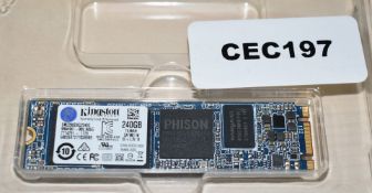 1 x Kingston 240GB NVMe SSD Drive