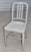 8 x Commercial EMECO Outdoor Chairs in Grey - RRP £534 Each