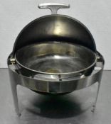1 x Sunnex Round Roll Top Chafing Dish Set