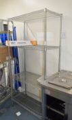 1 x Vogue 90cm Wire Shelving Unit for Commercial Kitchens