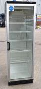 1 x Vestfrost Upright Glass Door Display Drinks Chiller - Dimensions: H184 x W60 x D63 cms -