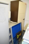 2 x Office Storage Cabinets, Notice Display Case and Shelf Unit - Ref: Clinic
