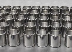 28 x Stainless Steel Milk Pouring Jugs