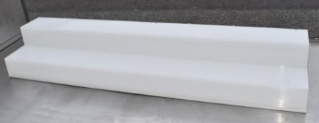 3 x Acrylic Backbar LED Wine Bottle Display Stands - Approx 13ft Total Length