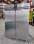 1 x Foster Eco Pro G3 Two Door Upright Refrigerator - Dimensions: H208 x W144 x D85 cms - RRP £3,647