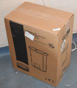 1 x Rubbermaid Slim Jim 30L Waste Pedal Bin - New and Boxed - Ref: BSP568