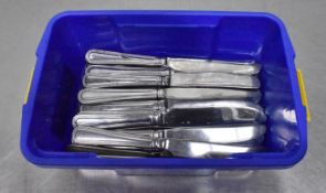 Large Collection of Stainless Butter Knives - Supplied in One Box