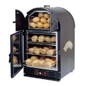 1 x Victorian Baking Ovens Potato Oven Village Stove - 45 Potato Capacity - 240v - RRP £2,400