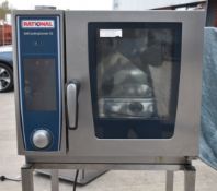 1 x Rational SCC XS 6 2/3 E Electric Self Cooking Centre Oven with Stand - 3 Phase - XS Model with a