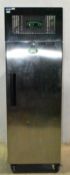 1 x Genfrost GEN600H Upright Single Door Refrigerator - Dimensions: H202 x W66 x D83 cms