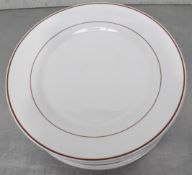 24 x Arcopal Large Ceramic Dinner Plates - 25cm Diameter - Made in France