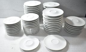 57 x RAK Porcelain Saucer Plates - Includes 19 x 12 cms and 38 x 13.5 cms Diameter - Includes New