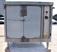 1 x Bridge Catering Stainless Steel Heated Warming Cabinet - 230v UK Plug - Year of Manufacture 2022