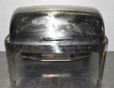 1 x Stainless Steel Chafing Dish with Rolling Lid