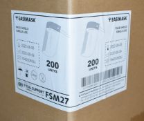 800 x Easimask FSM27 Single Use Face Masks - Ref: Top Floor