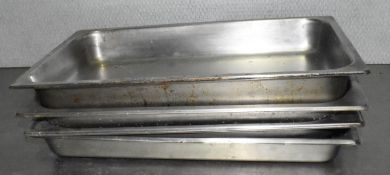 1 x Stainless Steel Cooking Trays