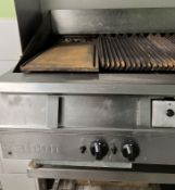 1 x Falcon Chargrill Gas Cooking Griddle - Dimensions: H68 x W120 x D77 cms