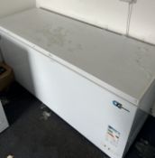 1 x Capital Cooling 180cm White Chest Freezer - Dimensions: H84 x W180 x D68 cms