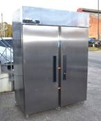 1 x Foster Xtra XR1300L Two Door Upright Freezer - H198 x W139 x D85 cms - RRP £3,199